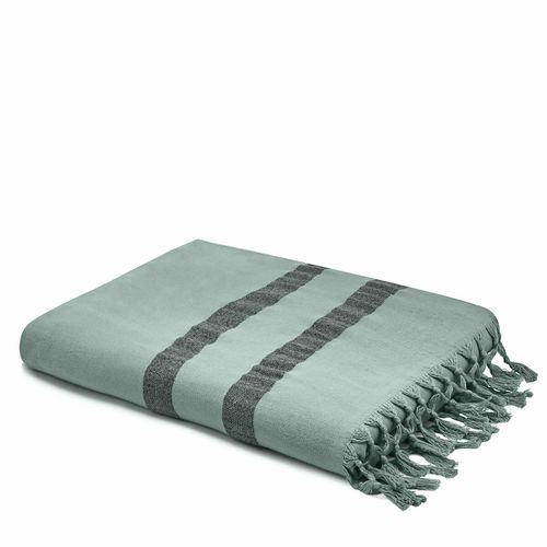 Asciugamano Fouta Bio, Foderato Spugna Antalya Taglie 50 x 100 cm - la redoute interieurs - Modalova