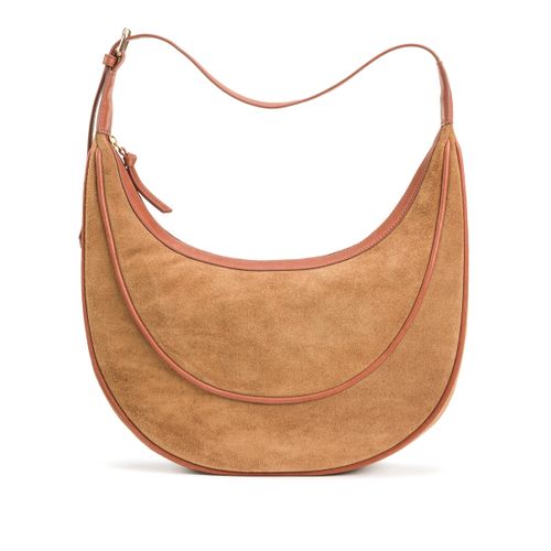 Borsa Hobo In Crosta Di Pelle, Signature Alizee - la redoute collections - Modalova