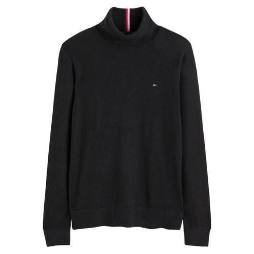 Pull Dolcevita In Cotone Pima E Cachemire Uomo Taglie S - tommy hilfiger - Modalova