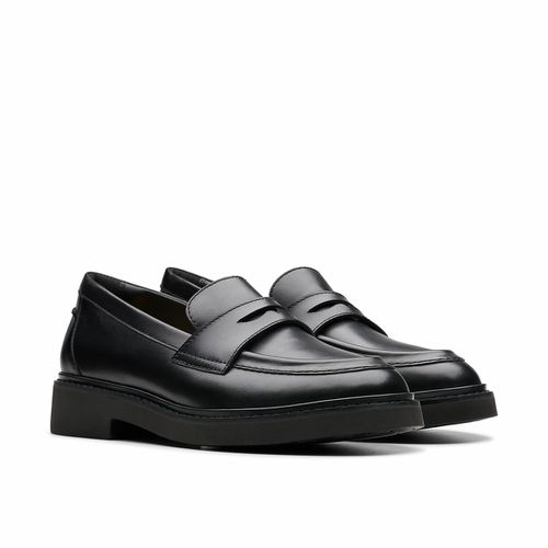 Mocassini In Pelle Splend Edge Donna Taglie 36 - clarks - Modalova