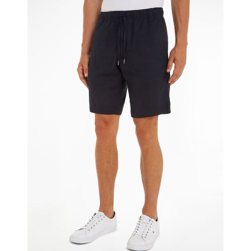 Shorts In Lino Harlem Uomo Taglie W36 (US) - 50 (IT) - tommy hilfiger - Modalova