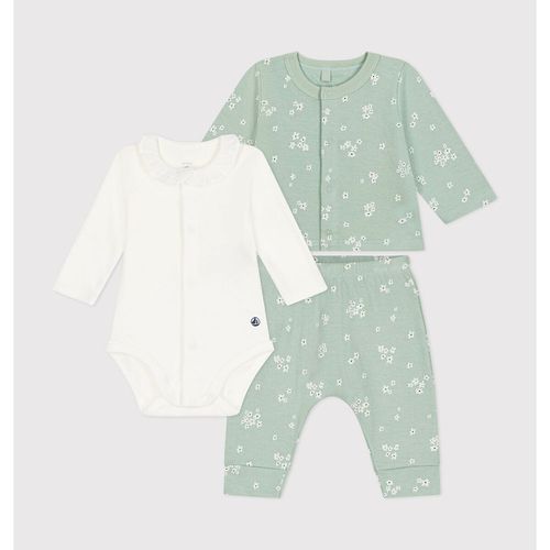 Completo 3 Pezzi Taglie 1 mese - 54 cm - petit bateau - Modalova