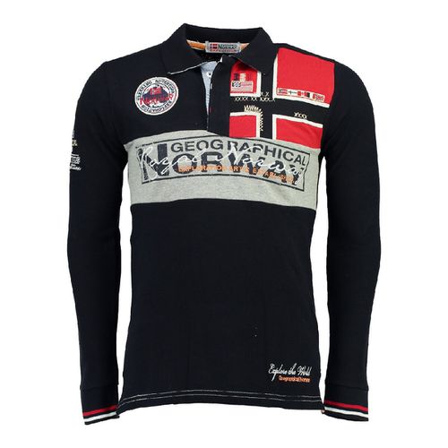 Polo Maniche Lunghe Dritta Kerad Uomo Taglie S - geographical norway - Modalova