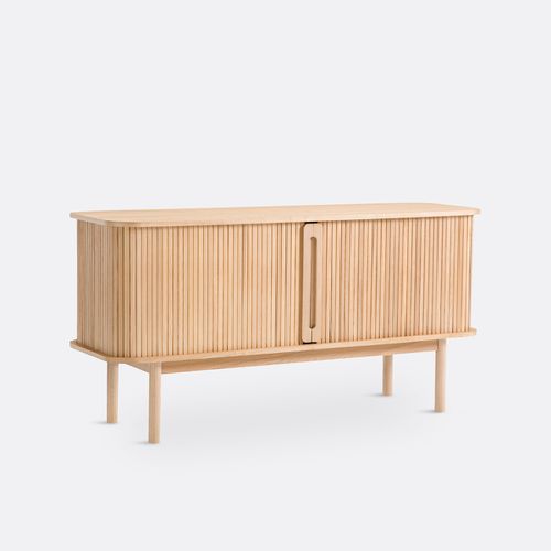 Credenza Lunga Bassa Con 2 Ante Scorrevoli, Wapong - la redoute interieurs - Modalova