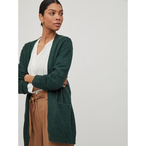 Cardigan Media Lunghezza In Maglia Fine Donna Taglie M - vila - Modalova