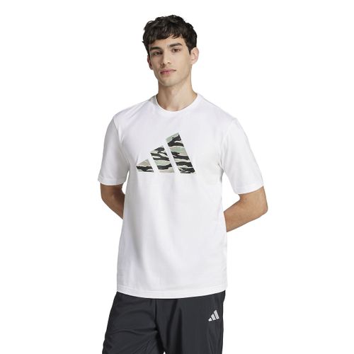 Maglietta a maniche corte con logo Camo - ADIDAS SPORTSWEAR - Modalova