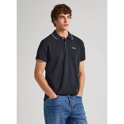 Polo Maniche Corte Collo A Contrasto Uomo Taglie L - pepe jeans - Modalova