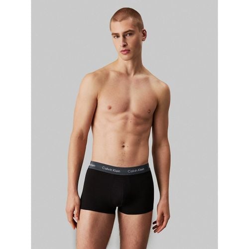 Confezione Regalo Da 5 Boxer Tinta Unita Low Rise Uomo Taglie XS - calvin klein underwear - Modalova