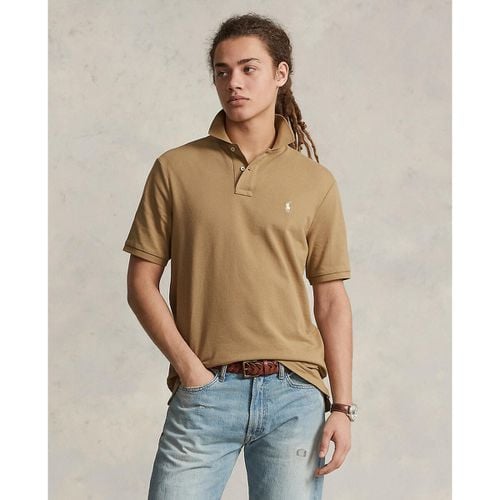 Polo Dritta Custom Fit In Maglia Piqué Uomo Taglie L - polo ralph lauren - Modalova