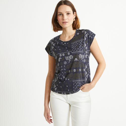 T-shirt fantasia, girocollo, maniche corte - ANNE WEYBURN - Modalova