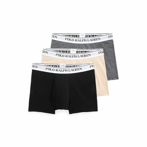 Confezione Da 3 Boxer Tinta Unita Uomo Taglie L - polo ralph lauren - Modalova