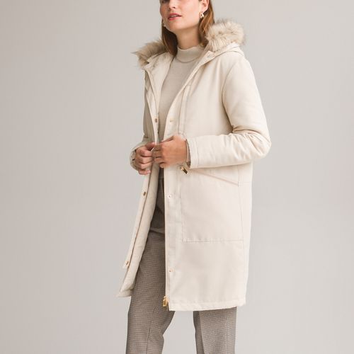 Parka Media Lunghezza Con Cappuccio, Pieno Inverno Donna Taglie 42 (FR) - 46 (IT) - anne weyburn - Modalova