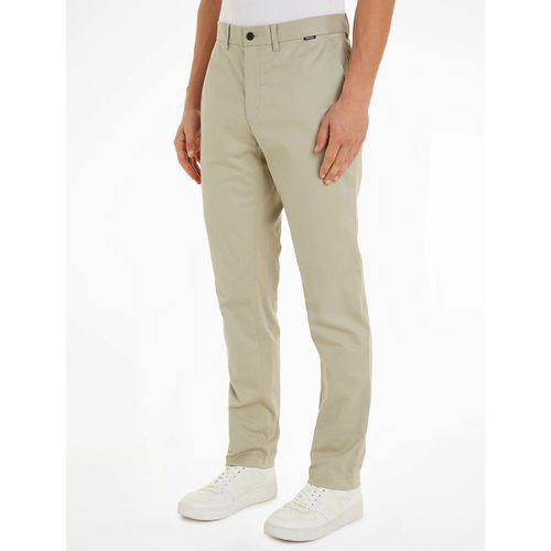 Chino Slim In Twill Uomo Taglie W30 L32 (US) - 44 (IT) - calvin klein - Modalova