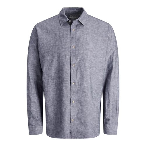 Camicia cotone lino - JACK & JONES - Modalova