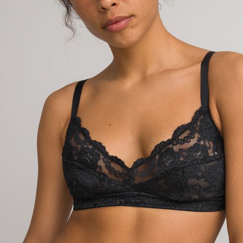 Reggiseno Senza Ferretti In Pizzo Anthea Donna Taglie 2 B - la redoute collections - Modalova