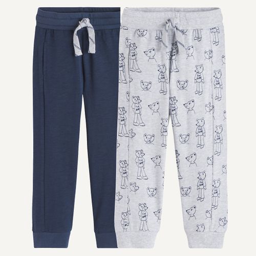 Set di 2 pantaloni jogger in jersey flammé - LA REDOUTE COLLECTIONS - Modalova