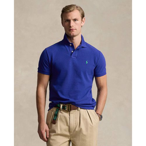 Polo Dritta In Maglia Piqué Logo Ricamato Uomo Taglie M - polo ralph lauren - Modalova