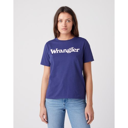 T-shirt maniche corte, logo davanti - WRANGLER - Modalova