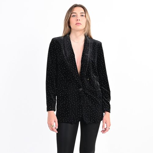 Giacca blazer con strass - LILI SIDONIO - Modalova