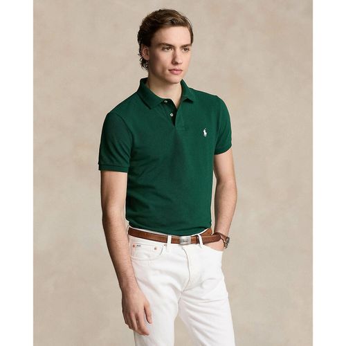 Polo dritta in cotone Pony Player ricamata - POLO RALPH LAUREN - Modalova