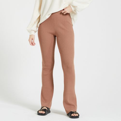 Pantaloni Maglia Flare Donna Taglie S - calvin klein - Modalova