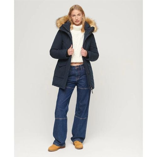 Parka Everest Media Lunghezza Con Cappuccio Donna Taglie 36 (FR) - 40 (IT) - superdry - Modalova