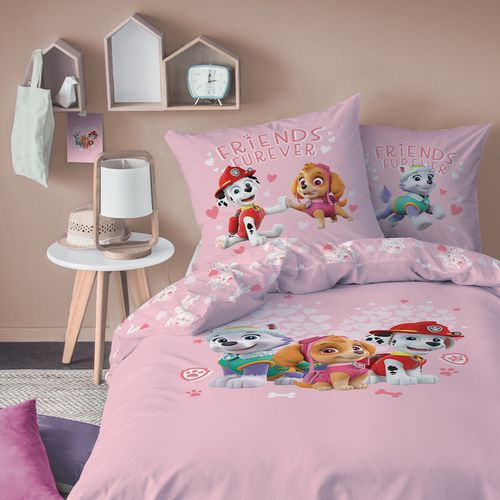 Completo letto in cotone, Paw Patrol Heart - PAT PATROUILLE - Modalova