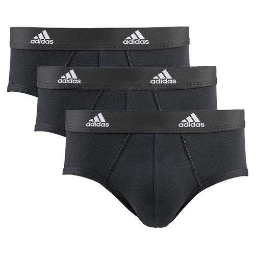 Confezione Da 3 Slip Tinta Unita Active Nero Uomo Taglie L - adidas performance - Modalova