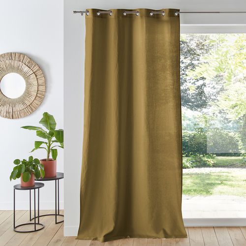 Tenda In Lino Lavato Con Occhielli Onega Taglie 350 x 135 cm - la redoute interieurs - Modalova