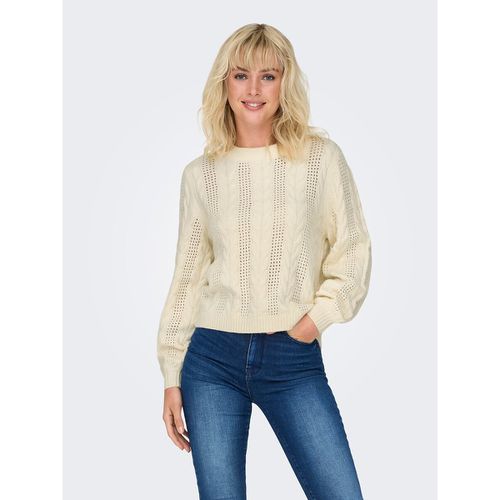 Maglione A Trecce, Girocollo Donna Taglie XS - only - Modalova