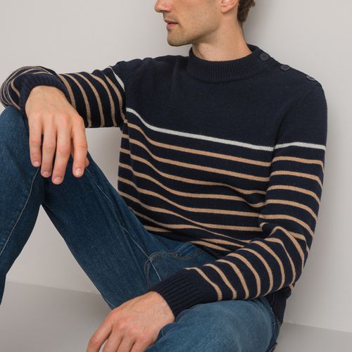 Pull Marinaro A Righe, Made In France Uomo Taglie S - la redoute collections - Modalova