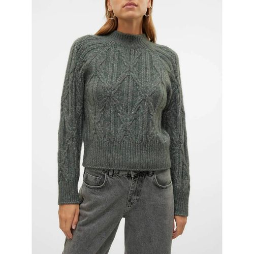 Maglione Con Collo Alto, Maglia A Trecce Donna Taglie XS - vero moda - Modalova