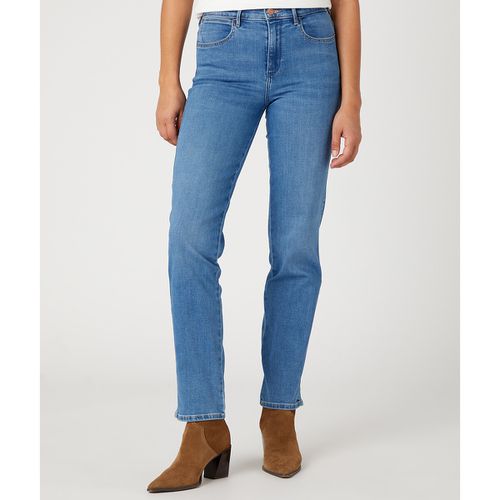 Jeans Dritti, Vita Normale Donna Taglie W27 L30 (US) - 40 (IT) - wrangler - Modalova