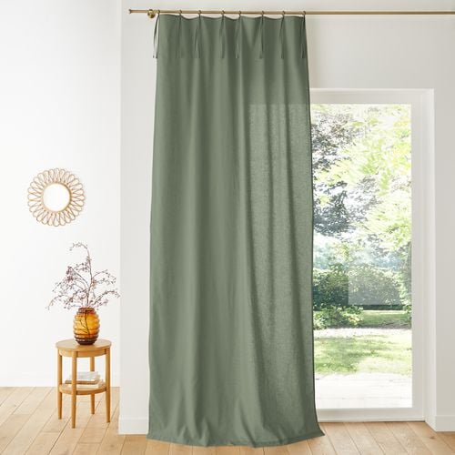 Tenda Tessuto Misto Finitura Laccetti E Occhielli, Lincot Taglie 280 x 135 cm - la redoute interieurs - Modalova