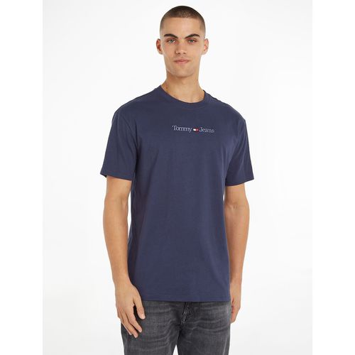 T-shirt girocollo maniche corte - TOMMY JEANS - Modalova