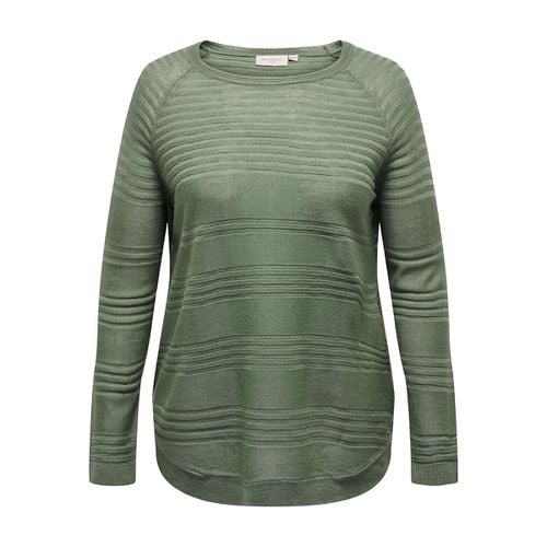 Pull in maglia fine, scollo rotondo - ONLY CARMAKOMA - Modalova