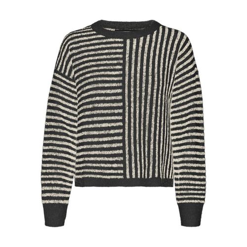 Maglione girocollo a righe - VERO MODA - Modalova