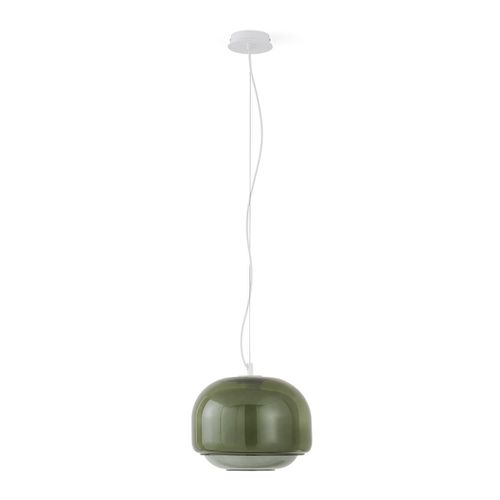 Lampadario In Vetro Colorato Ø30,5 Cm, Kinoko - la redoute interieurs - Modalova