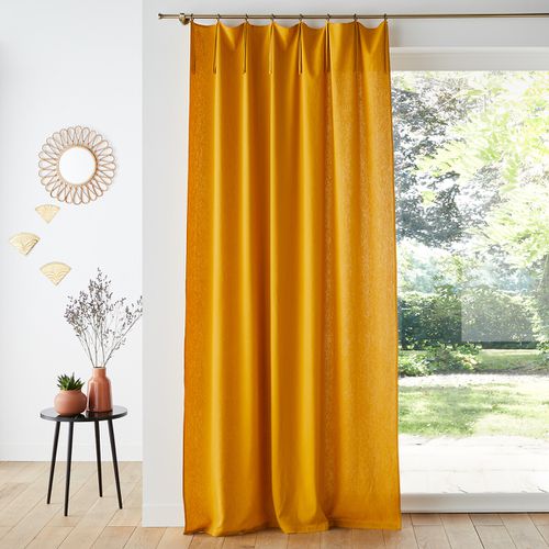 Tenda Lino/viscosa Con Laccetti Odorie Taglie 180 x 135 cm - la redoute interieurs - Modalova