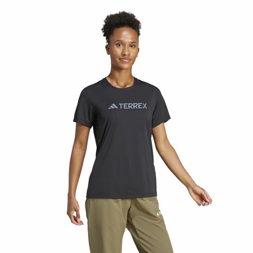 Maglietta Girocollo Da Escursionismo Terrex Multi Donna Taglie S - adidas performance - Modalova