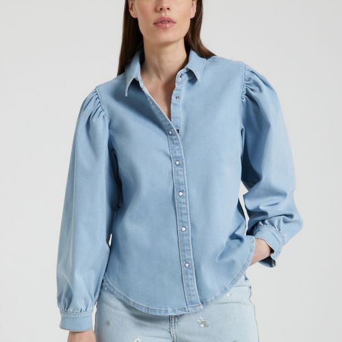 Camicetta In Denim Donna Taglie 38 (FR) - 42 (IT) - only petite - Modalova