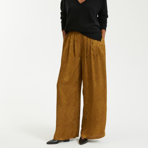 Pantaloni Extra Large, In Jacquard Donna Taglie 34 (FR) - 38 (IT) - la redoute collections - Modalova