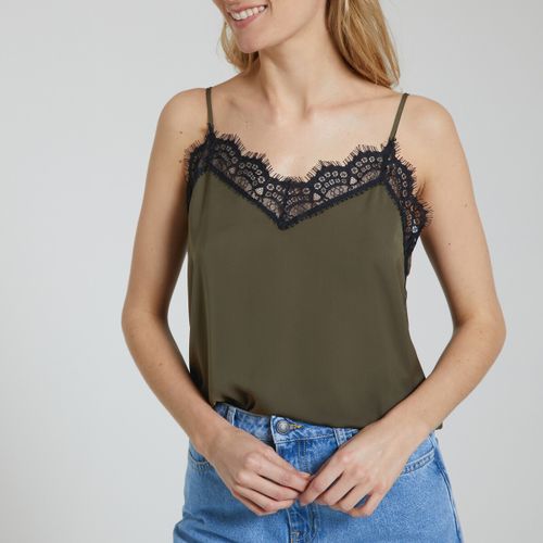 Top con pizzo - IKKS - Modalova