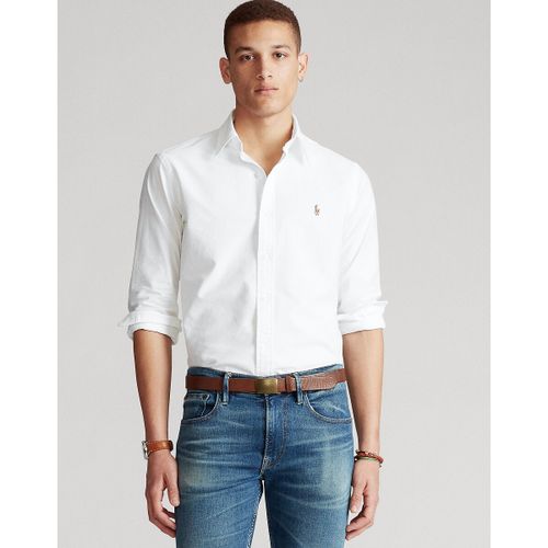 Camicia dritta Signature, taglio personalizzato oxford - POLO RALPH LAUREN - Modalova