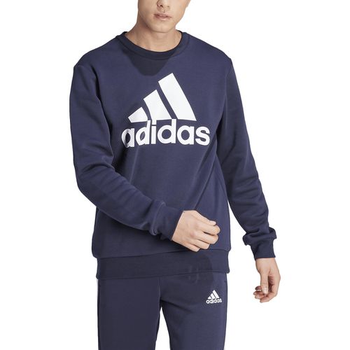 Felpa Maxi Logo Essentials Uomo Taglie XS - adidas sportswear - Modalova