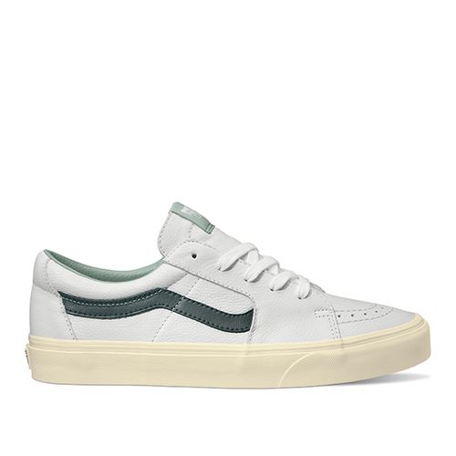 Sneakers Pelle Sk8-low Bianco Uomo Taglie 39 - vans - Modalova