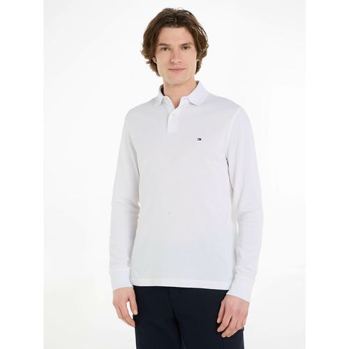 Polo Maniche Lunghe Dritta Maglia Piqué 1985 Uomo Taglie XXL - tommy hilfiger - Modalova