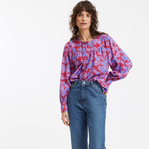 Camicetta oversize in viscosa, con stampa floreale - LA REDOUTE COLLECTIONS - Modalova