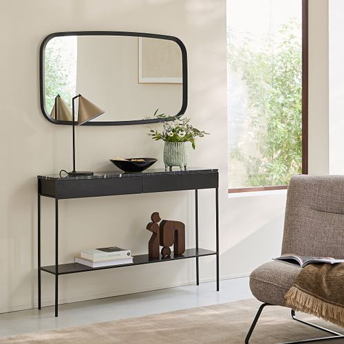 Orion Rectangular Mirror in Solid Oak, H110cm - AM.PM - Modalova