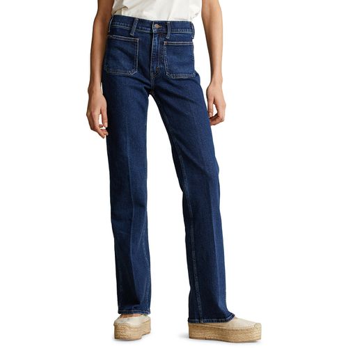 Jeans Svasati In Cotone Elasticizzato Donna Taglie W26 (US) - 40 (IT) - polo ralph lauren - Modalova